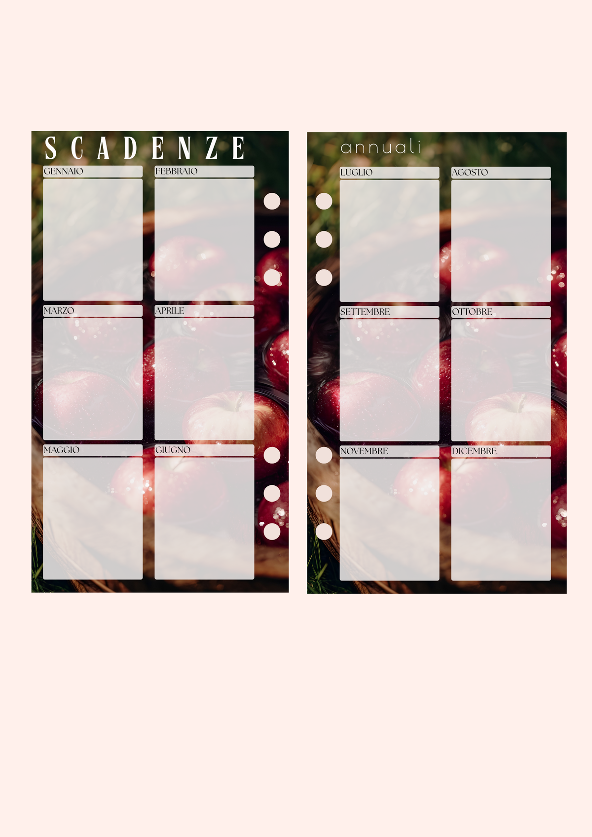 SCADENZE ANNUALI