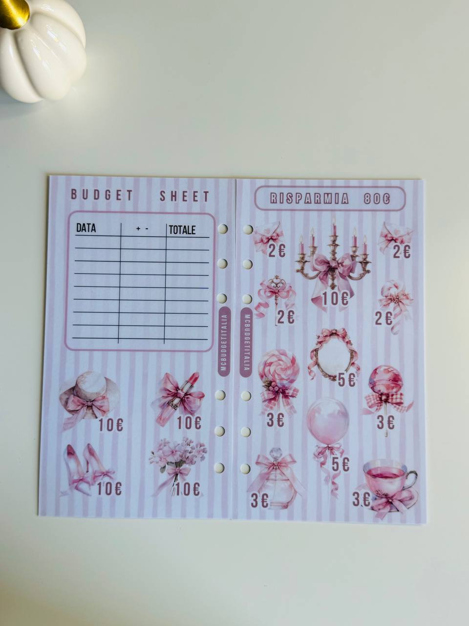 NOTEBOOK Fiocco Rosa