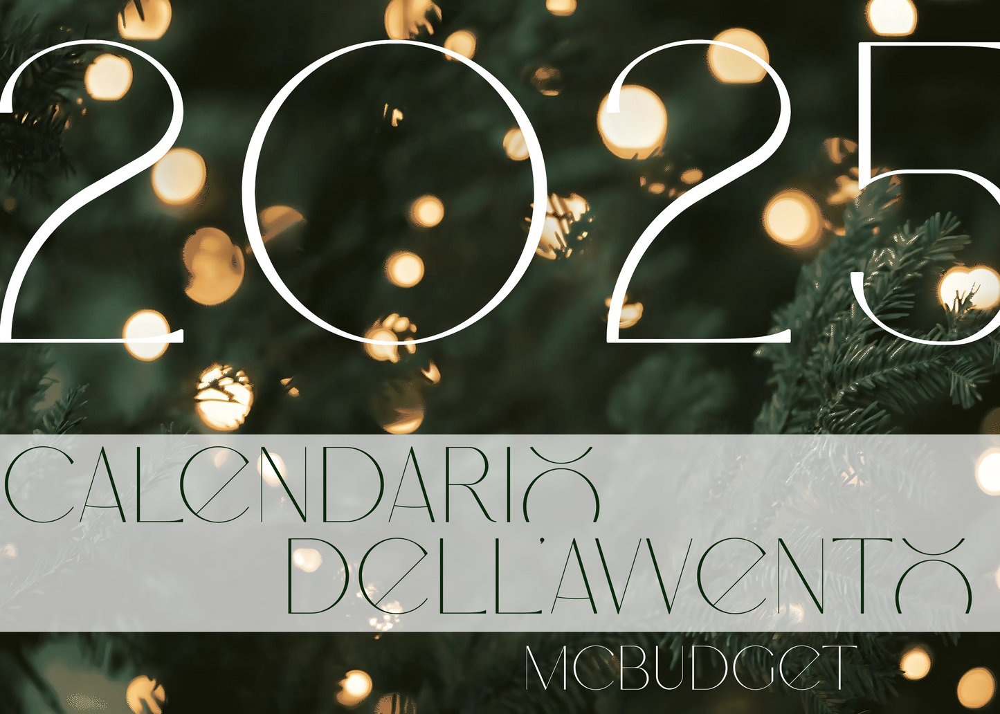 CALENDARIO DELL'AVVENTO