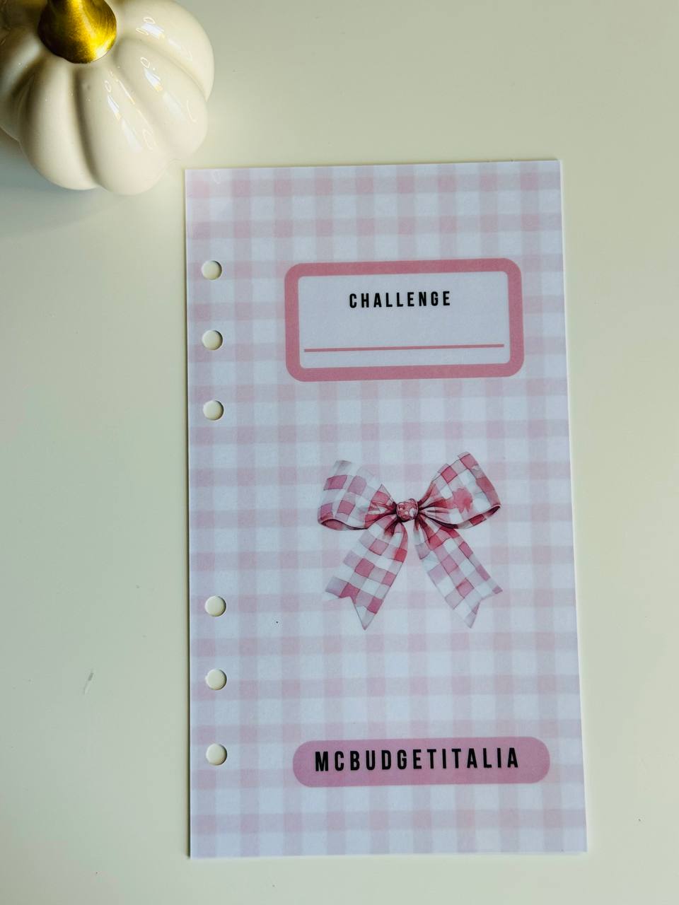 NOTEBOOK Fiocco Rosa