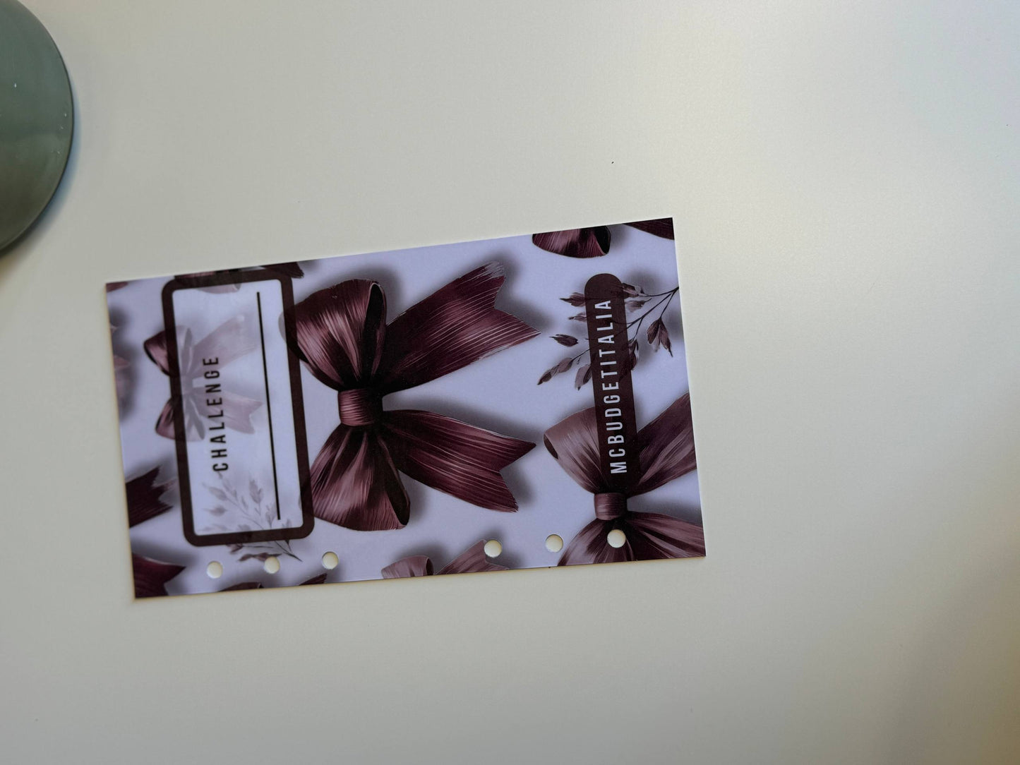 NOTEBOOK fiocco magenta